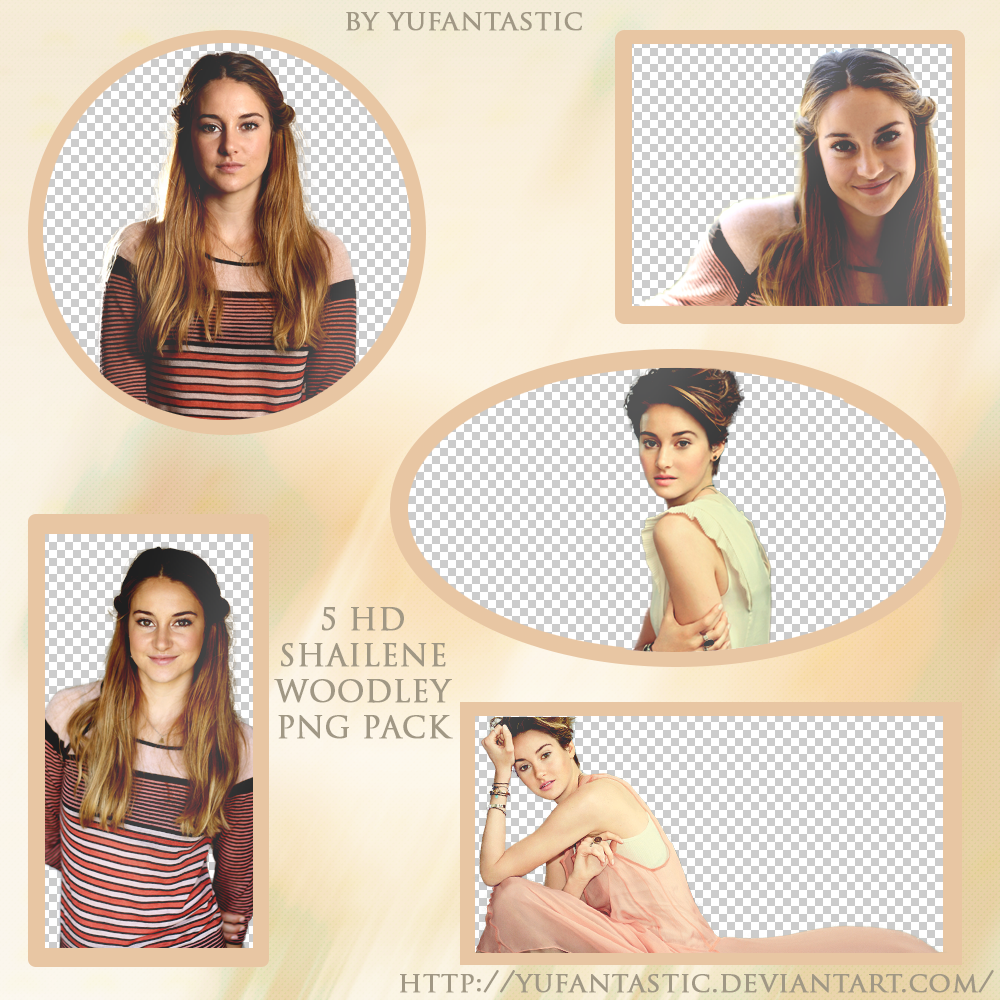 Shailene Woodley PNG Pack by yufantastic