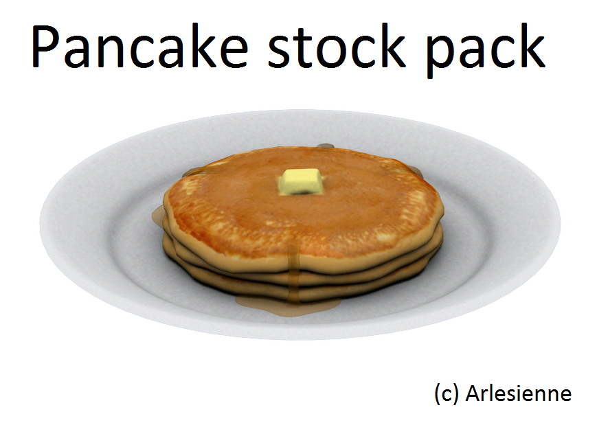 Pancake stock pack by Arlesienne