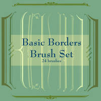 Basic Borders Brush Set 1