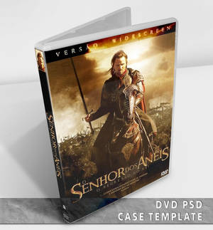 DVD Case Template - PSD