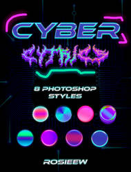 Cyber Cytric styles by rosieew