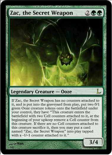 Zac, the Secret Weapon MTG LoL card by Tanker513 on DeviantArt