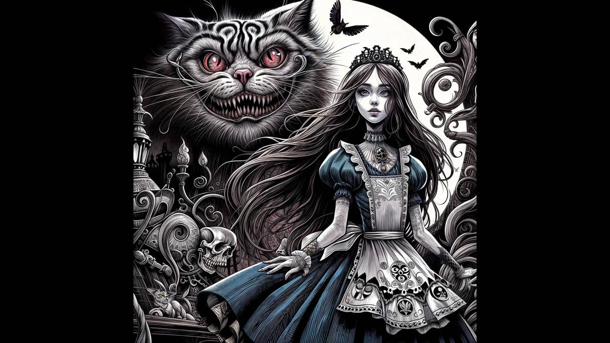 Dark Alice in wonderland music and animation by domuk1 on DeviantArt