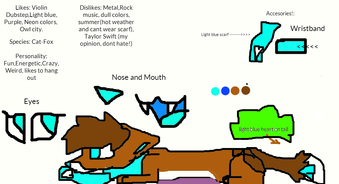 AMBER ref by CaliClawPaw on DeviantArt