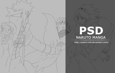 Naruto manga 664 (PSD) by SaKrin-kill