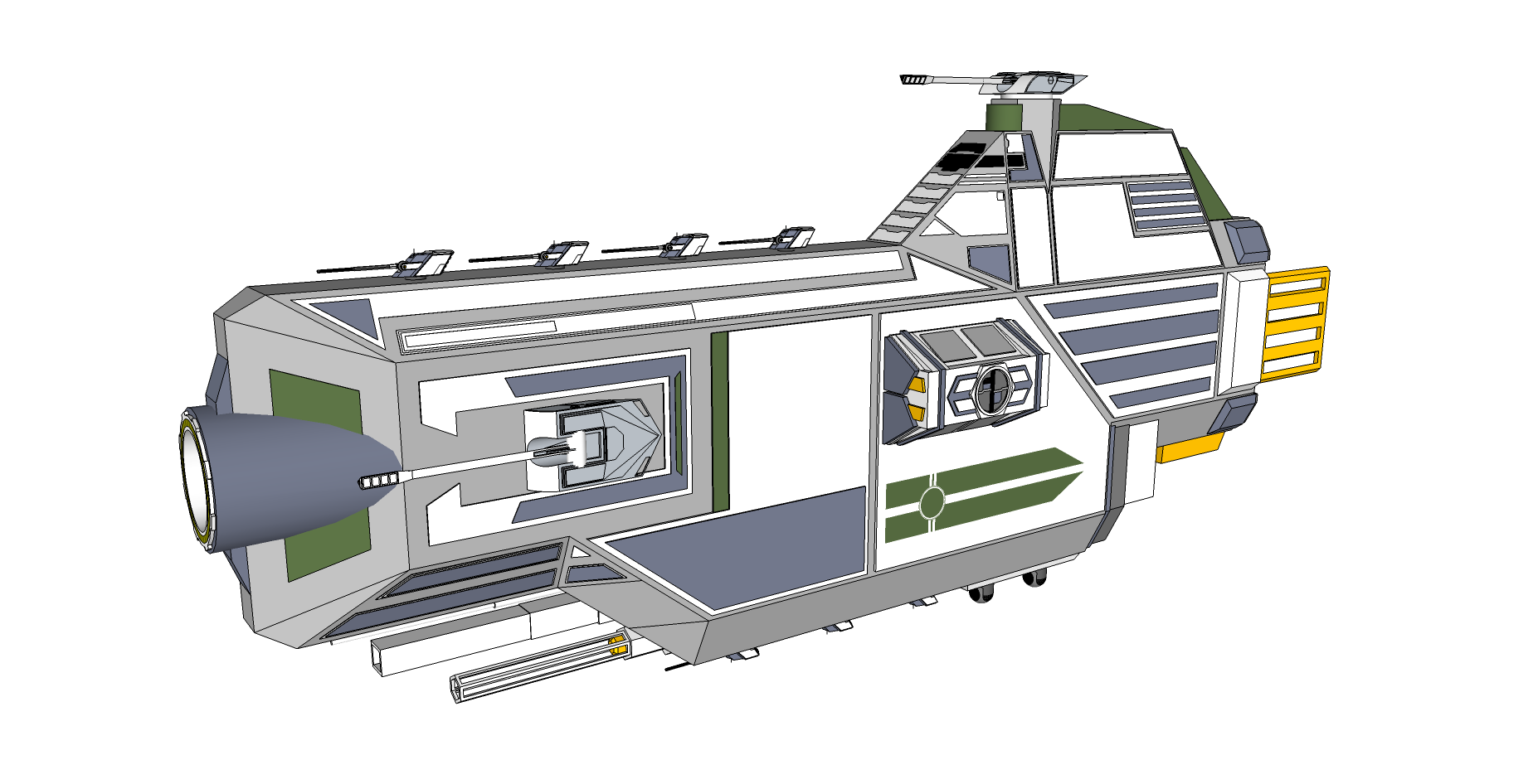 NSL Patrol boat ANIMATION