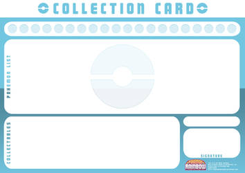 Collection Card Template by Ry-Spirit