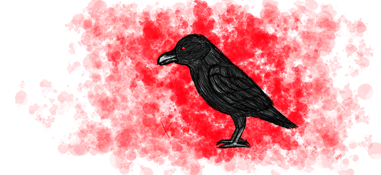 Crow sketch