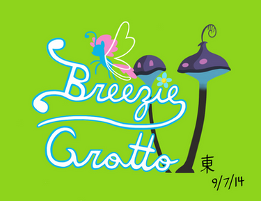 Kingdom Hearts World Logo: Breezie Grotto