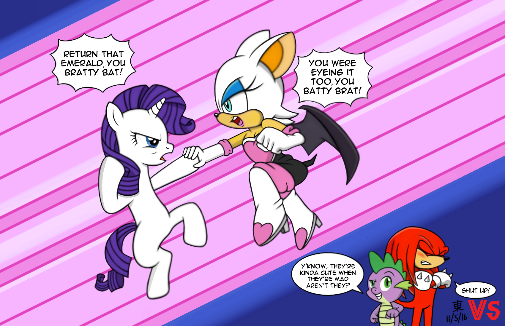 Rouge VS Rarity