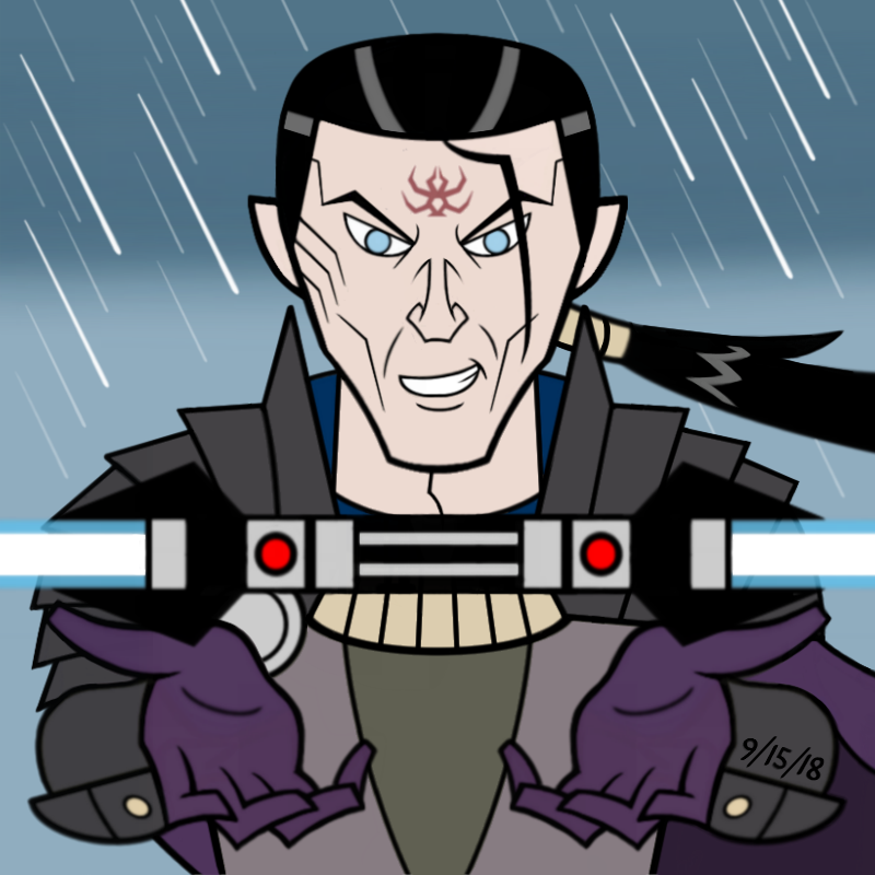 Dark Side Square Series - Exar Kun by JazzyTyfighter on DeviantArt