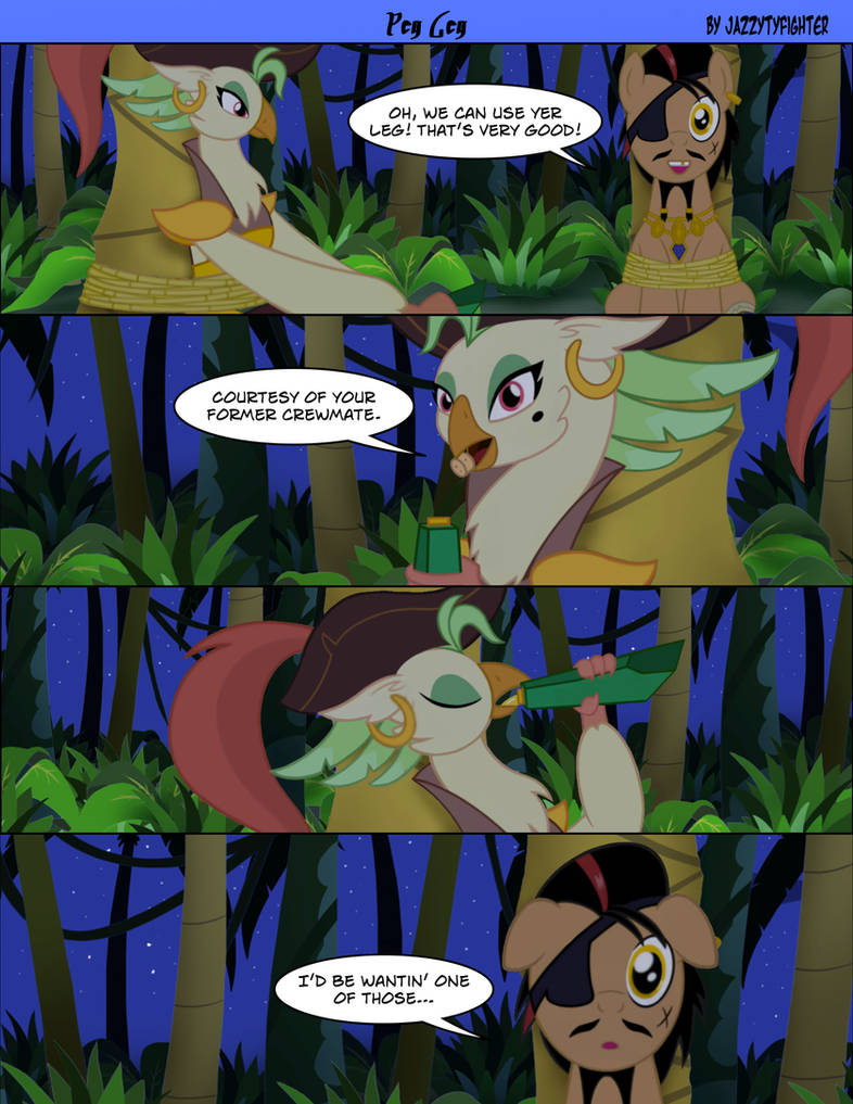 Peg Leg by JazzyTyfighter on DeviantArt