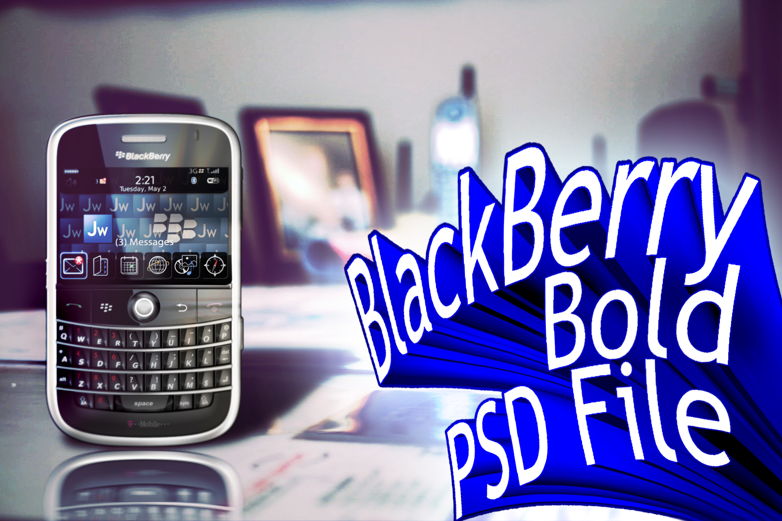 Blackberry Bold Finished