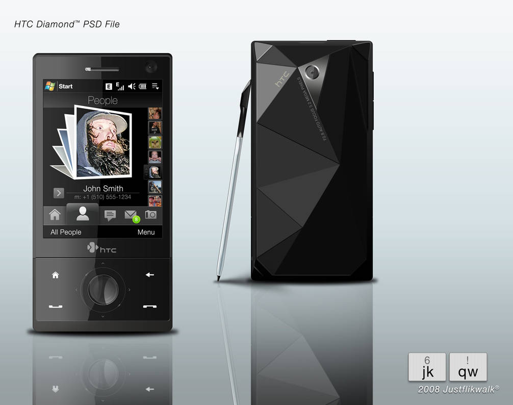 HTC Diamond by Justflikwalk