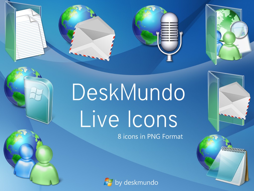 DeskMundo Live Icons