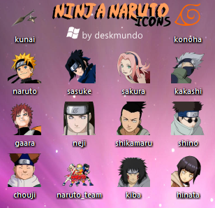 Todos os personagens do naruto - Loucos por naruto