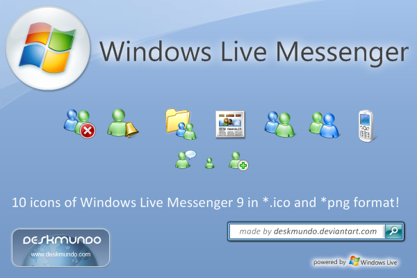 All WLive Messenger Icons