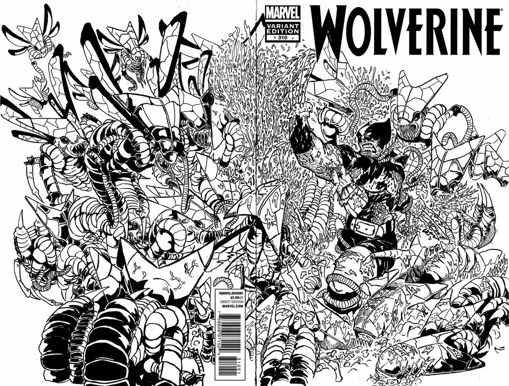 wolverine sketch cover by kmillien22 on DeviantArt