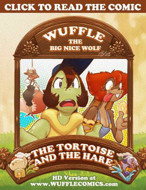 Wuffle Comics in The Tortoise and the Hare