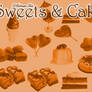 Sweets and Cakes Brushes