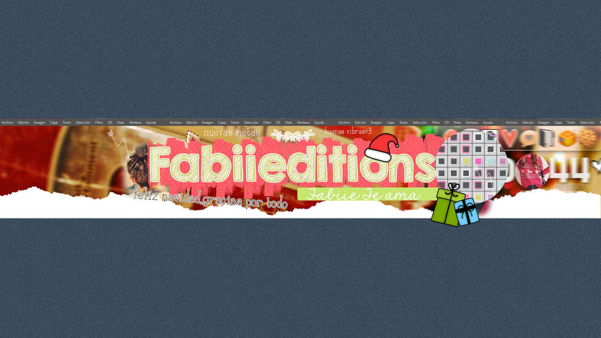 Christmas Banner.PSD by fabii27 on DeviantArt