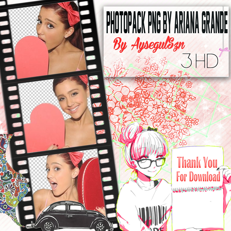 Ariana Grande Png Pack