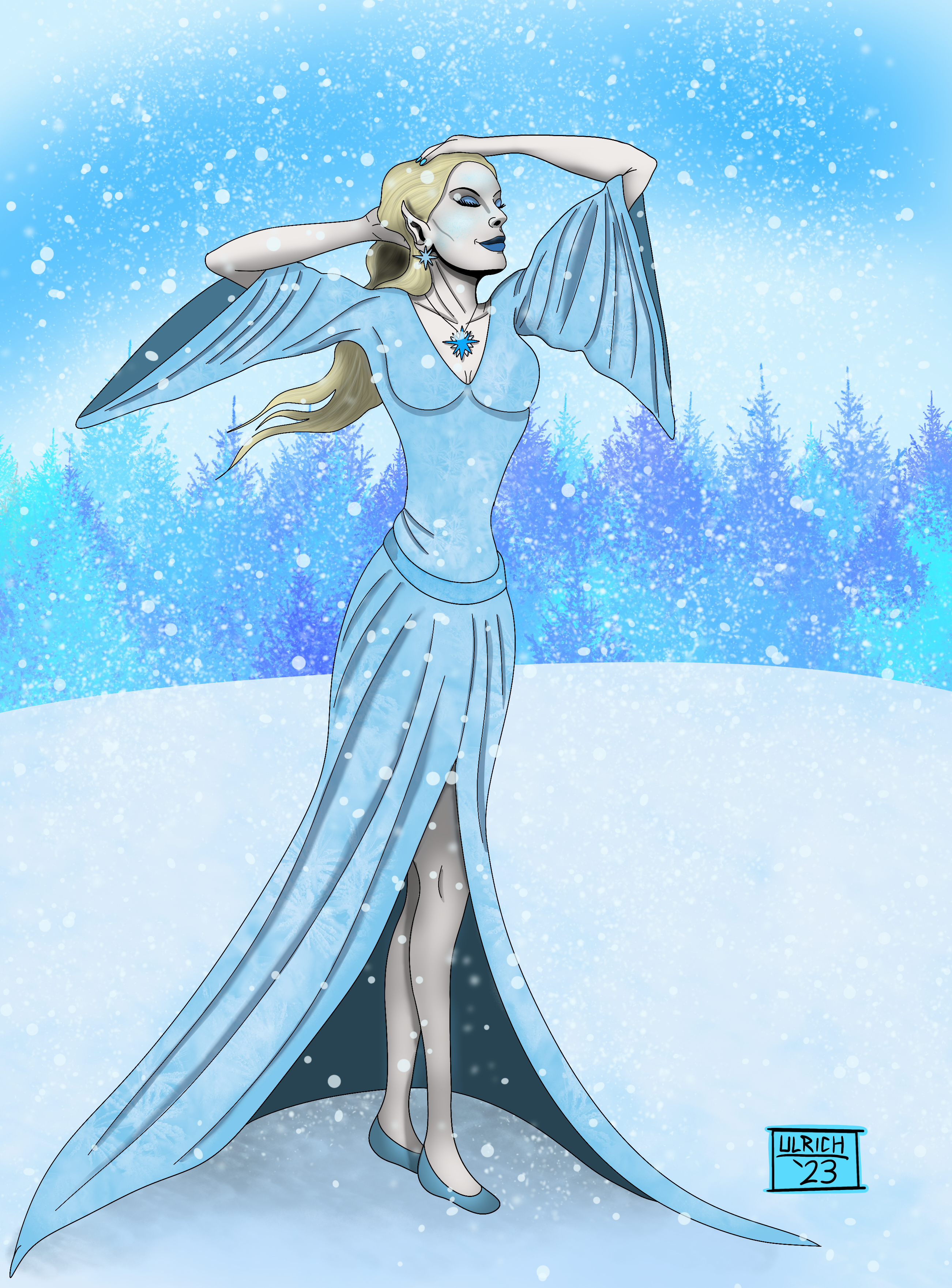 Snow Elf - Winter Wonderland by BatCanuck929 on DeviantArt