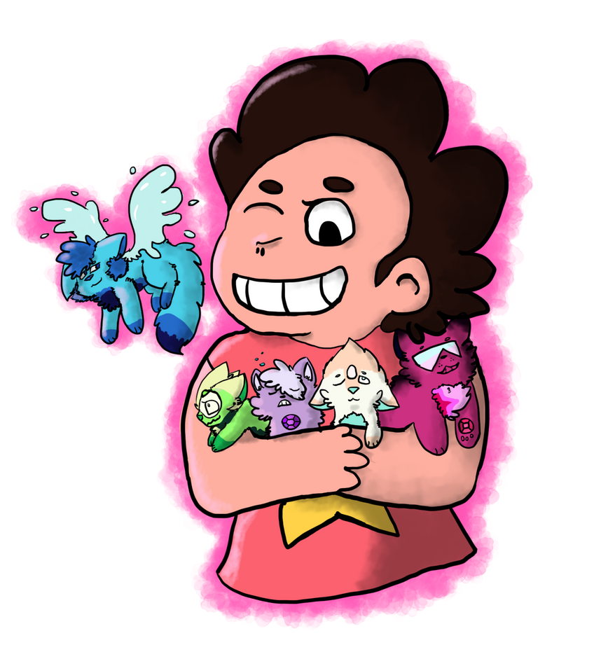 The Crystal Cats Steven Universe Fan Art By Lostlied On Deviantart
