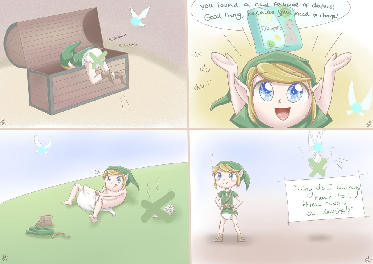 Baby Link Comic (com) by Baby-Sapling on DeviantArt