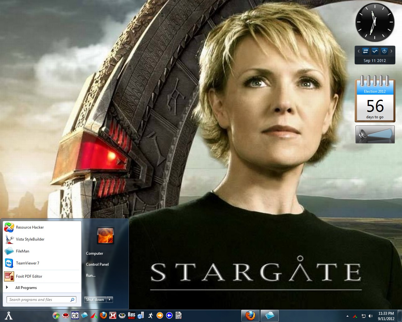 Win7 Stargate SG1 Theme