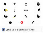 Win7 Comix Solid Black Cursor v4 Install