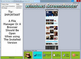 Windows ScreenShooter Capture Tool Freeware