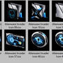 Alienware Invader Icons  Small Sample Package