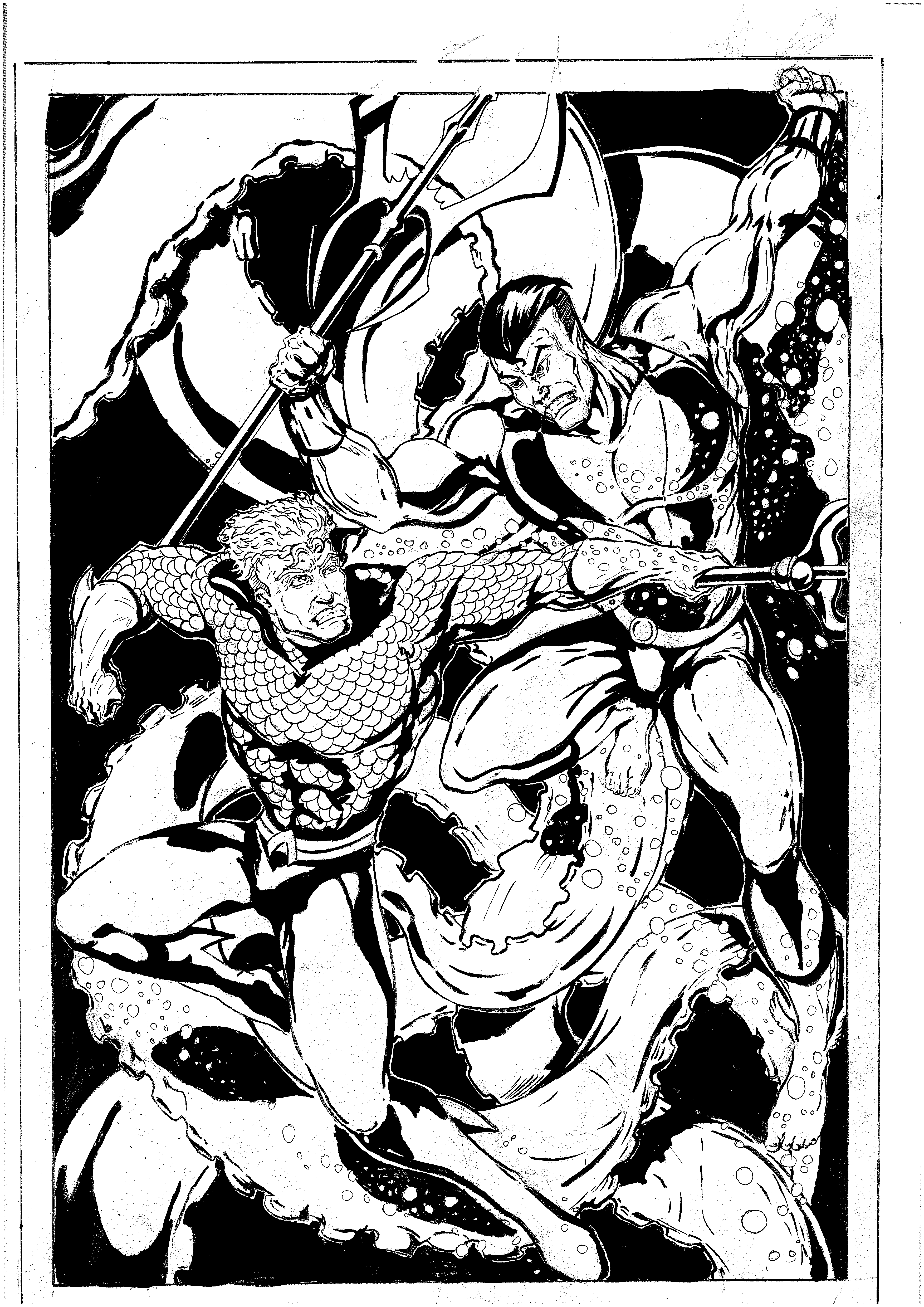 Aquaman Vs Namor by BSarilar on DeviantArt
