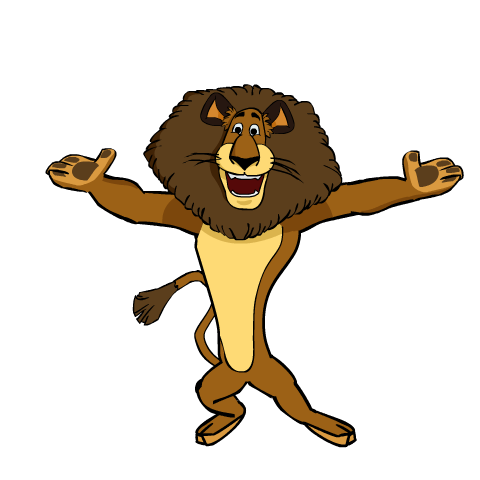 Alex madagascar lion by AvieYoshi on DeviantArt
