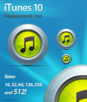 iTunes 10 Replacement Icon A