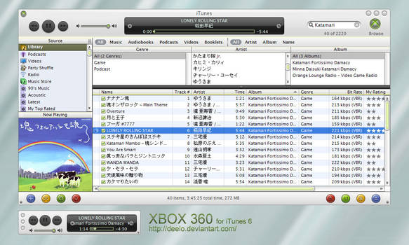 XBOX 360 for iTunes 6