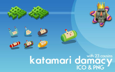 Katamari Damacy Dock Icons