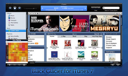 Black Glacier for iTunes 7