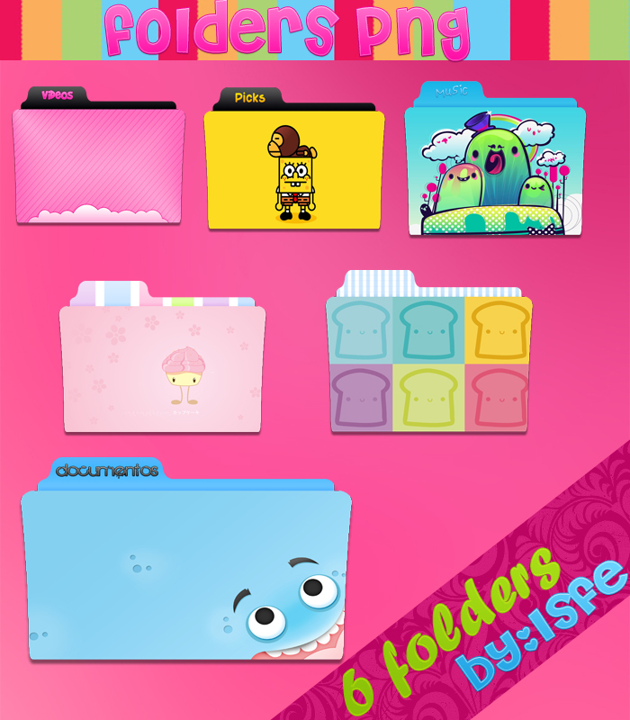 Folders Png By:Isfe