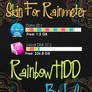 Skin for Rainmeter Rainbow HDD
