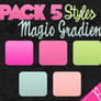 Styles For Photoshop Magic Gradients