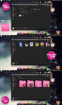 Theme for IconPackager Magic Purple