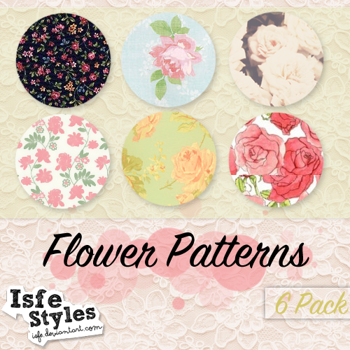 Patterns Vintage flower