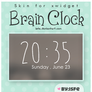 Skin for xwidget Brain Clock