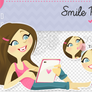 Smile Pink Doll (PSD/PNG)