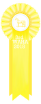 3rd Place Ribbon - WAHA 2018 by CyrillicConsortium
