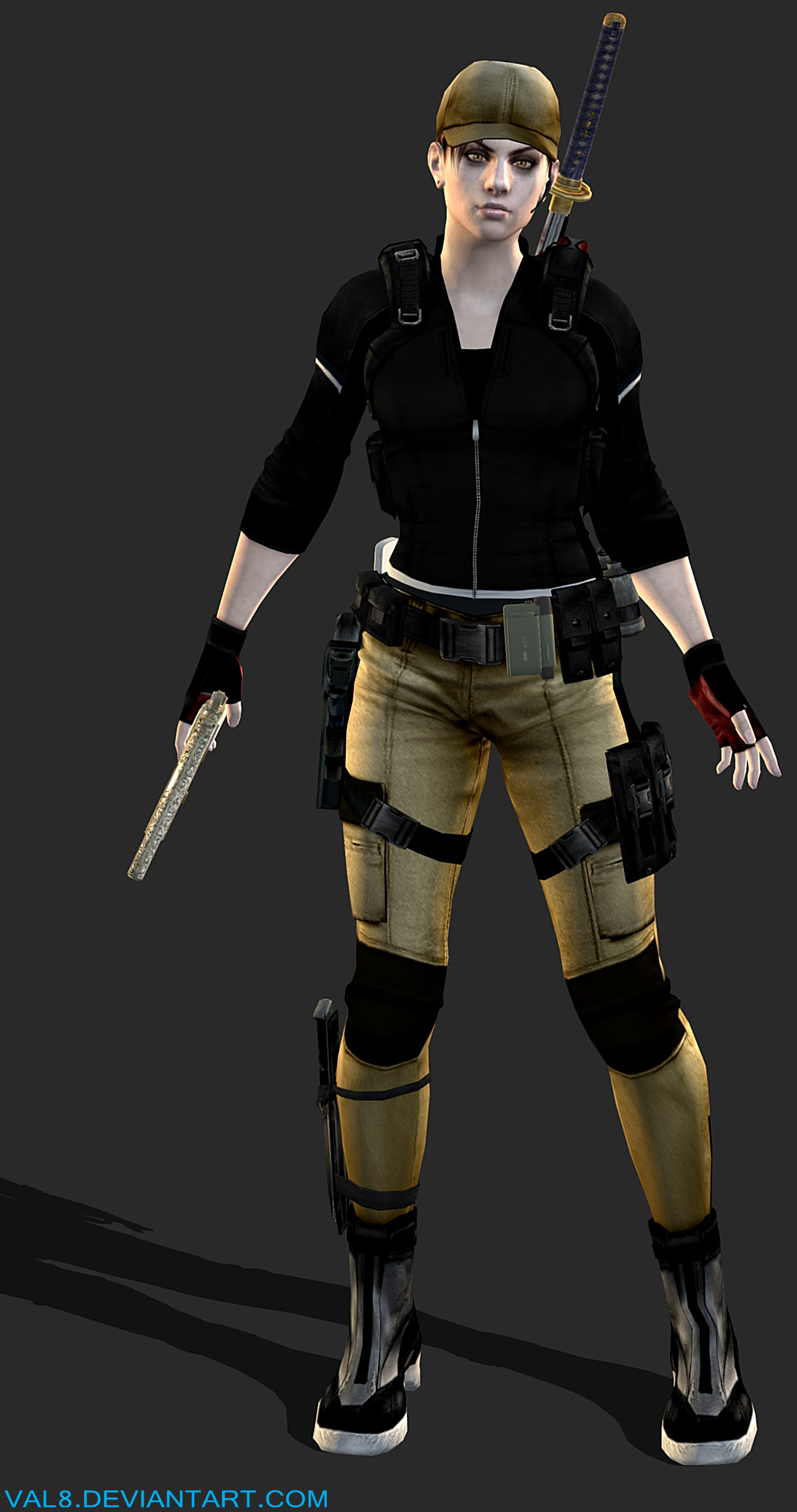 Jill-Dark-Assassin model