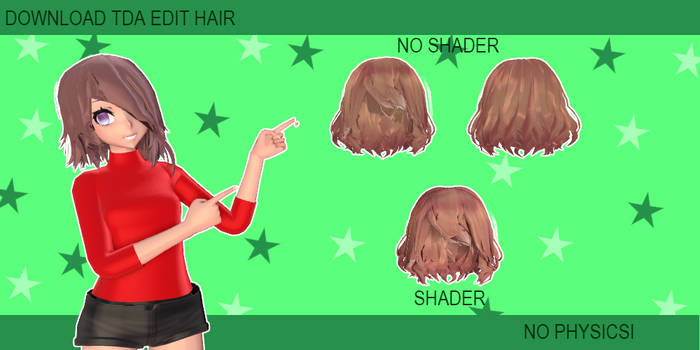 [DOWNLOAD] TDA hair edit [Amai]