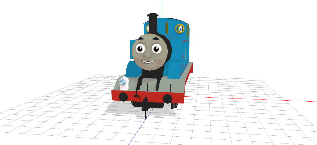 Free download  MMD James the Red Engine (DL) transparent